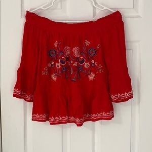 Off the Shoulder Shirt